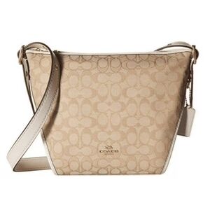 Coach "Jacquard Dufflette" Purse